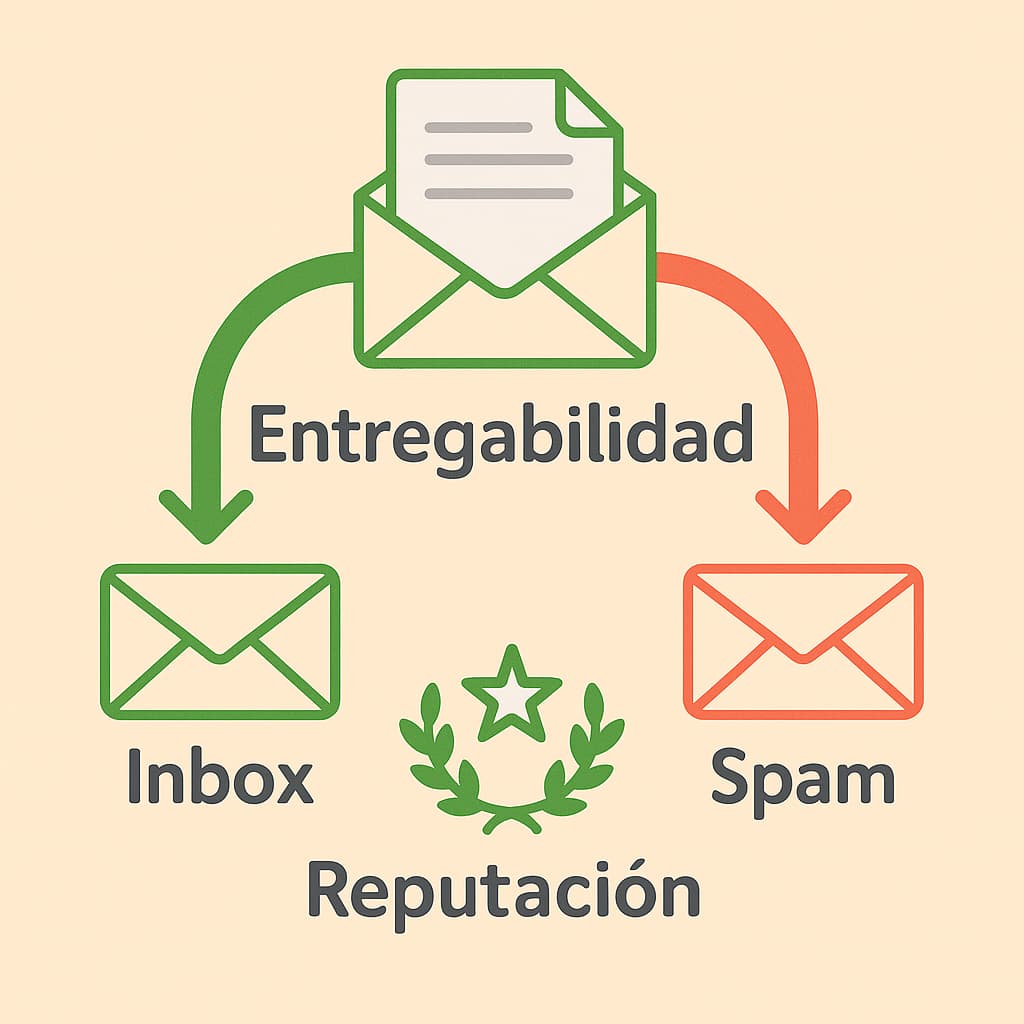 Entregabilidad y reputación del email