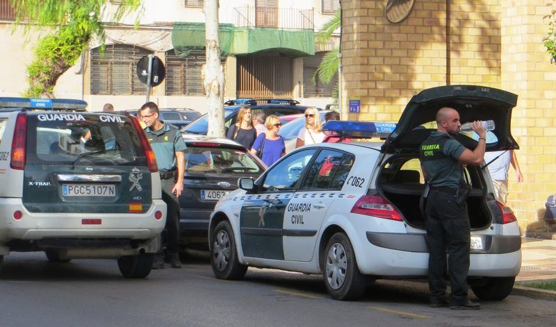 Base de datos de Organismos de la dirección general de la guardia civil en Cataluña
